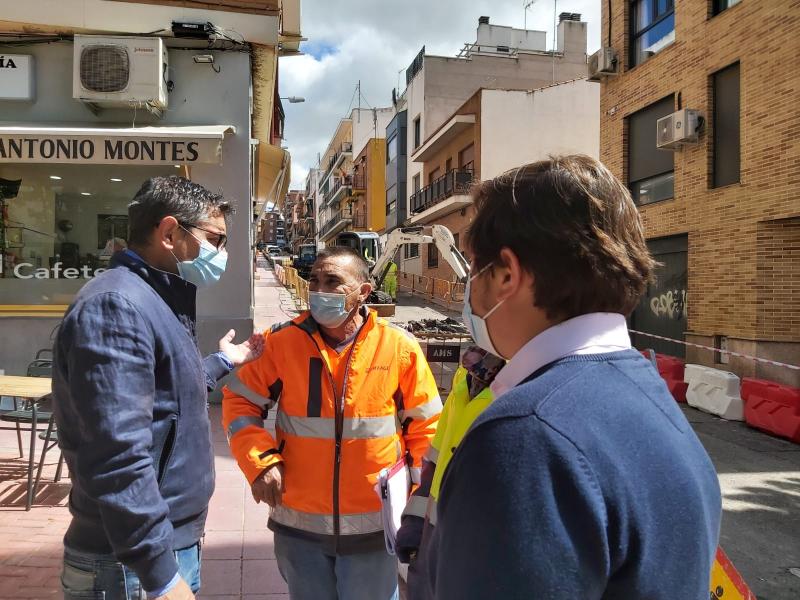 Obras de remodelación en cuatro calles del Distrito Centro de Alcobendas Obras de remodelación en cuatro calles del Distrito Centro de Alcobendas