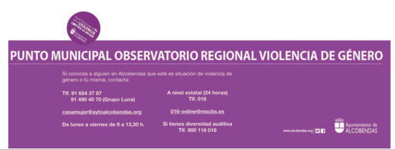 El ‘Punto Municipal del Observatorio Regional de Violencia de Género’ sigue ofreciendo atención integral a las víctimas El ‘Punto Municipal del Observatorio Regional de Violencia de Género’ sigue ofreciendo atención integral a las víctimas