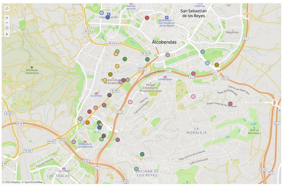 Una treintena de puntos de recarga de vehículos eléctricos por toda la ciudad Una treintena de puntos de recarga de vehículos eléctricos por toda la ciudad