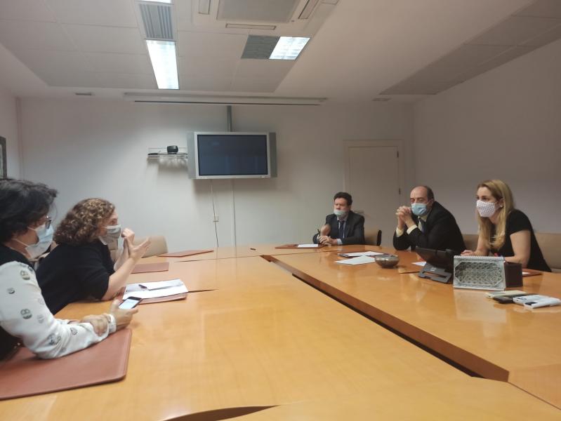 La concejala de Educación se reúne con la viceconsejera de Organización Educativa para abordar la reforma del CEIP Federico García Lorca La concejala de Educación se reúne con la viceconsejera de Organización Educativa para abordar la reforma del CEIP Federico García Lorca