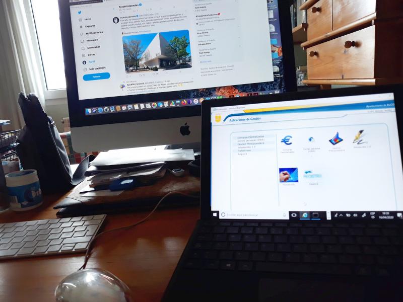 Alcobendas valorará la implantación del teletrabajo a la hora de firmar futuros convenios con empresas Alcobendas valorará la implantación del teletrabajo a la hora de firmar futuros convenios con empresas
