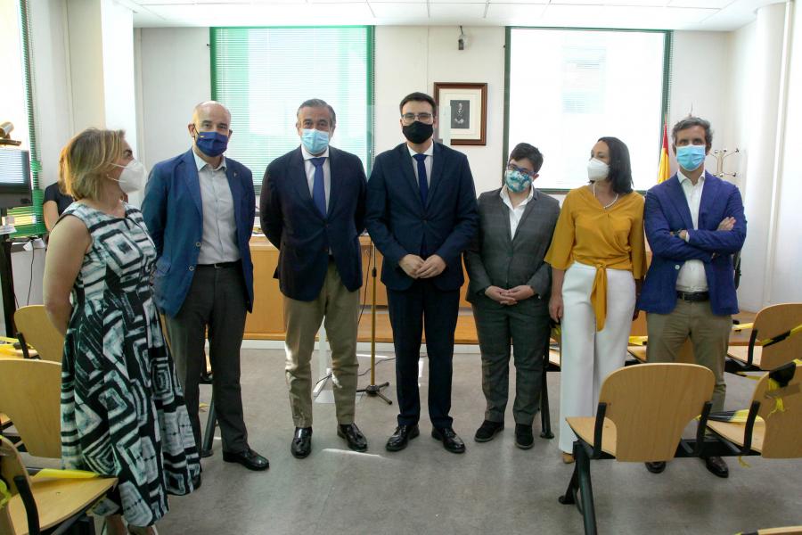 El Consejero de Justicia visitó la sede el Partido Judicial de Alcobendas El Consejero de Justicia visitó la sede el Partido Judicial de Alcobendas