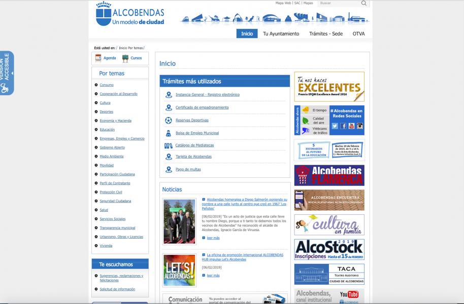 Una de cada cuatro visitas a la web municipal navega por trámites ‘online’ Una de cada cuatro visitas a la web municipal navega por trámites ‘online’
