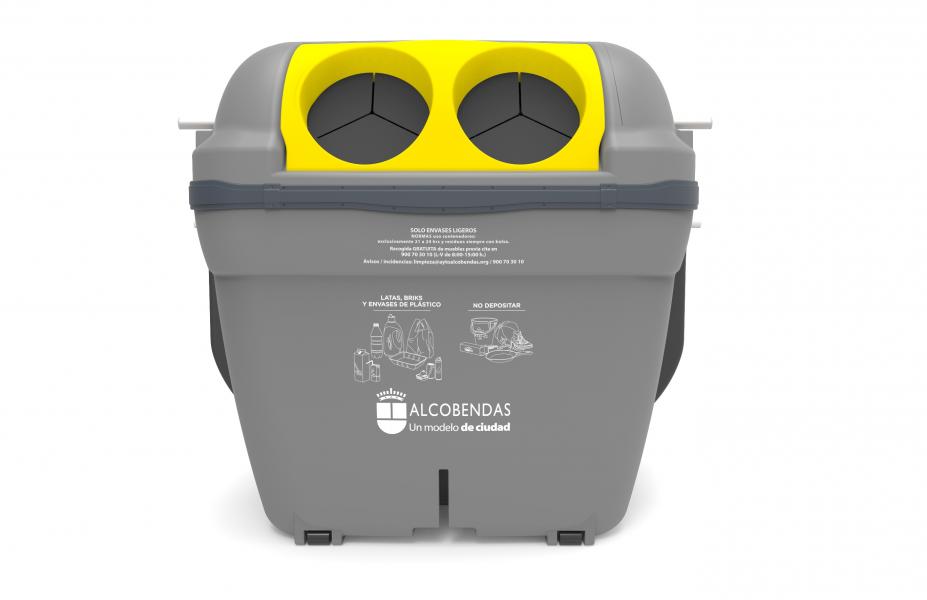 Nuevos contenedores para la recogida de envases en Alcobendas Nuevos contenedores para la recogida de envases en Alcobendas