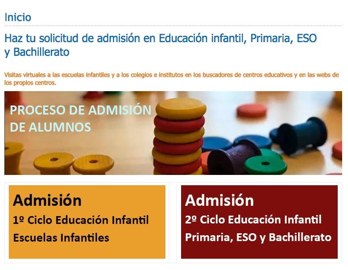 Alcobendas promueve visitas virtuales para la escolarización, que es del 19 de mayo al 5 de junio Alcobendas promueve visitas virtuales para la escolarización, que es del 19 de mayo al 5 de junio
