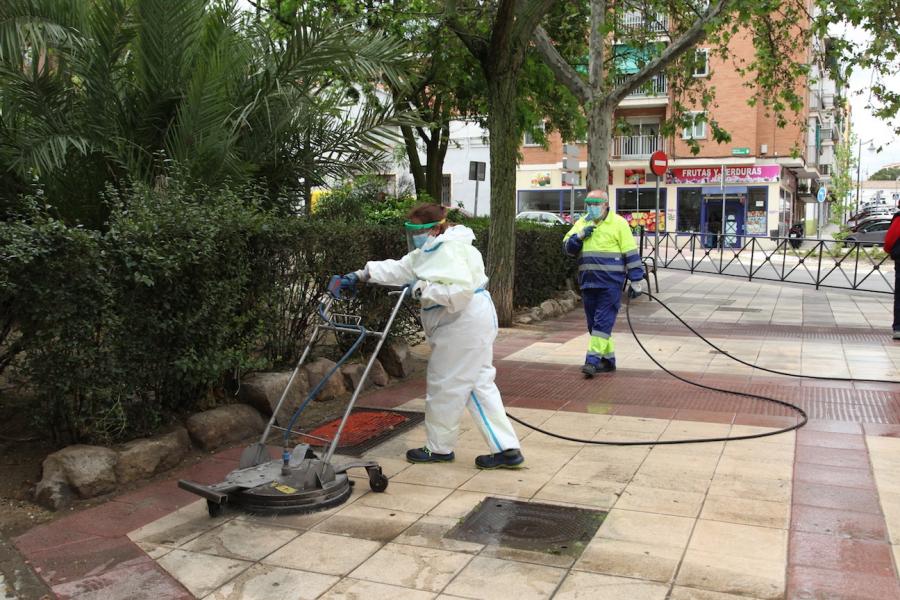 Alcobendas incorpora tres máquinas hidrolimpiadoras para garantizar la limpieza en las calles Alcobendas incorpora tres máquinas hidrolimpiadoras para garantizar la limpieza en las calles
