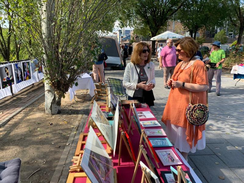 Este domingo, el Paseo del Arte y la Artesanía de Alcobendas estará en la Plaza del Pueblo Este domingo, el Paseo del Arte y la Artesanía de Alcobendas estará en la Plaza del Pueblo