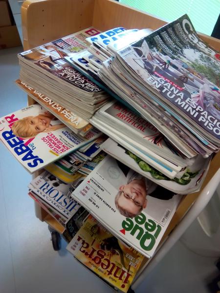 Alcobendas dona libros y revistas a tres hoteles medicalizados de Madrid Alcobendas dona libros y revistas a tres hoteles medicalizados de Madrid
