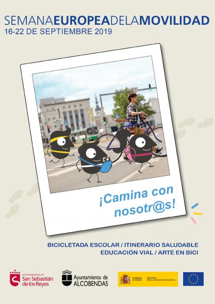 ‘¡Camina con nosotr@!’: Alcobendas y San Sebastián de los Reyes celebran juntas la Semana Europea de la Movilidad ‘¡Camina con nosotr@!’: Alcobendas y San Sebastián de los Reyes celebran juntas la Semana Europea de la Movilidad