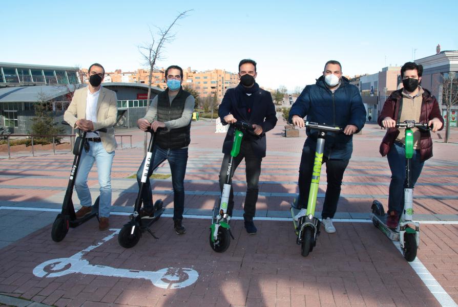 Patineteseléctricos.jpg Alcobendas ya cuenta con servicio de patinetes eléctricos para mejorar la movilidad
