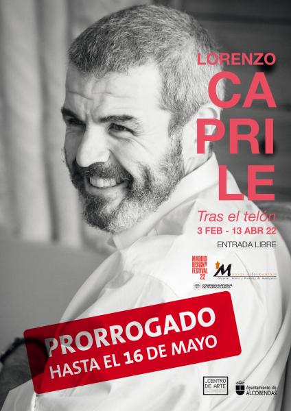 CARTEL-Caprile-prorrogadov2.jpg Cartel de la exposición de Lorenzo Caprile