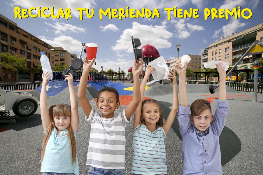 Cartel 50x40 Recicla tu merienda 2.jpg Recicla tu merienda
