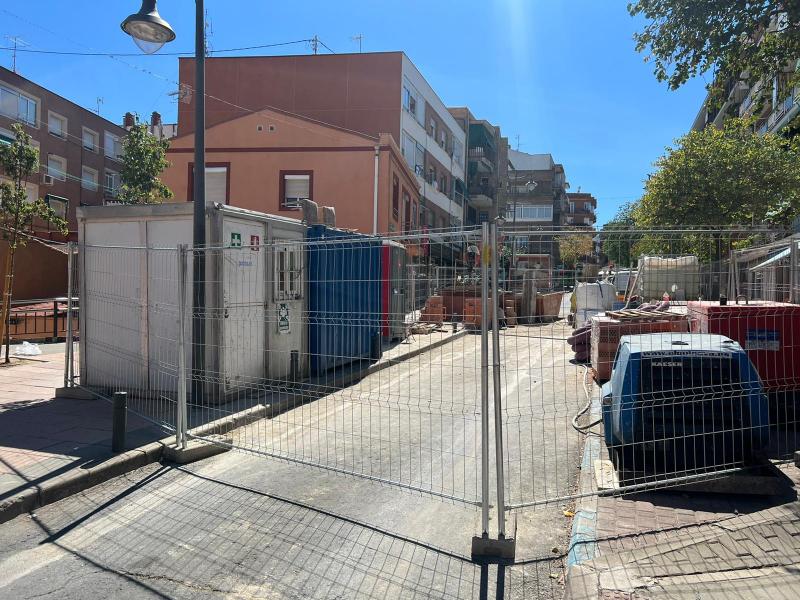 mviuda.1.jpg Esta obra todavía se prolongará varias semanas más