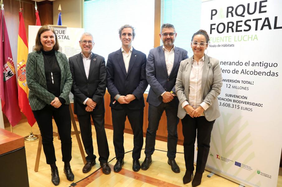 f1.jpg El Parque Forestal Fuente Lucha Nodo de Hábitats se inaugurará en 2025