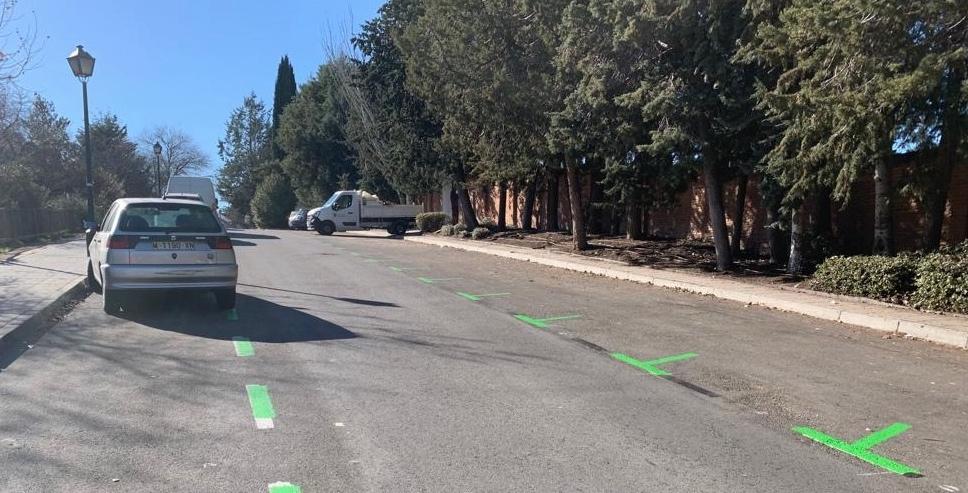 pintado.zona_.ora_.jpg La zona ORA se implementará en una treintena de calles del Distrito Urbanizaciones