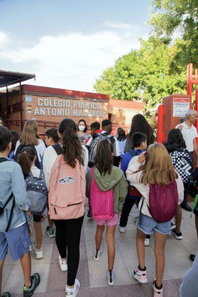 COLEGIO.jpg Ningún ayuntamiento madrileño invierte más que Alcobendas por alumno