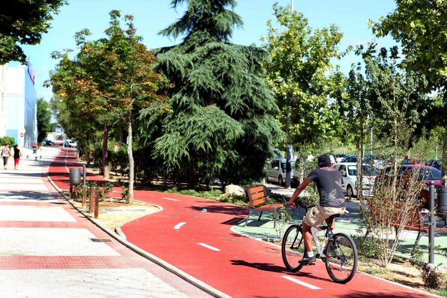 CARRIL BICI.jpg Impulsar carriles "dedicados"gracias a esta subvención de fondos europeos
