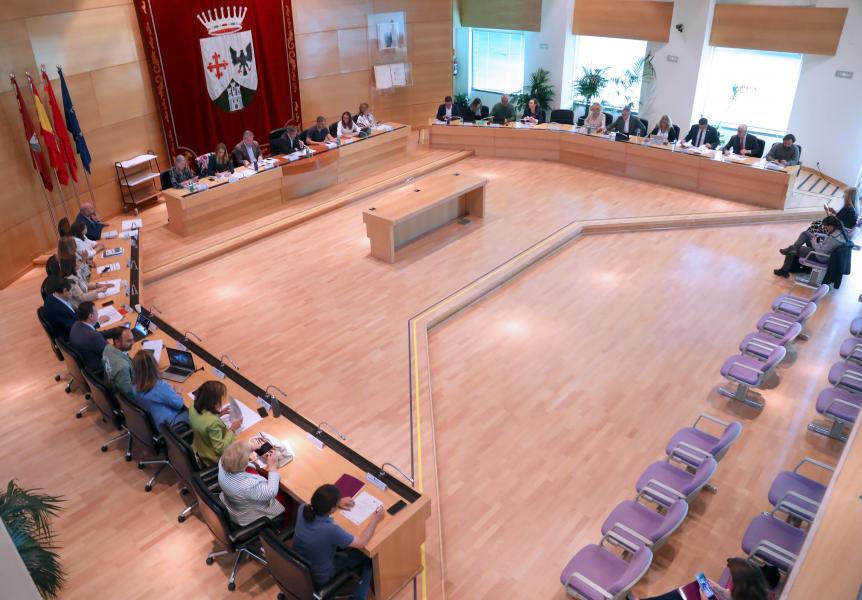 PLENO ORDINARIO-1.jpg Un momento del último pleno de este mandato