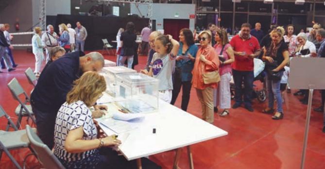 elecciones.jpg Los colegios electorales abrirán de 9 a 20 horas