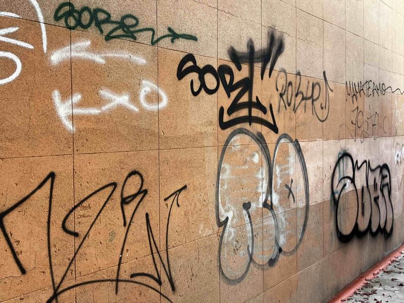 pintadas.jpg las pintadas están expresamente prohibidas por la ordananza municipal