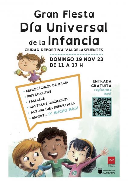 fiesta.infancia.jpg La fiesta se celebra en la Ciudad Deportiva Valdelasfuentes