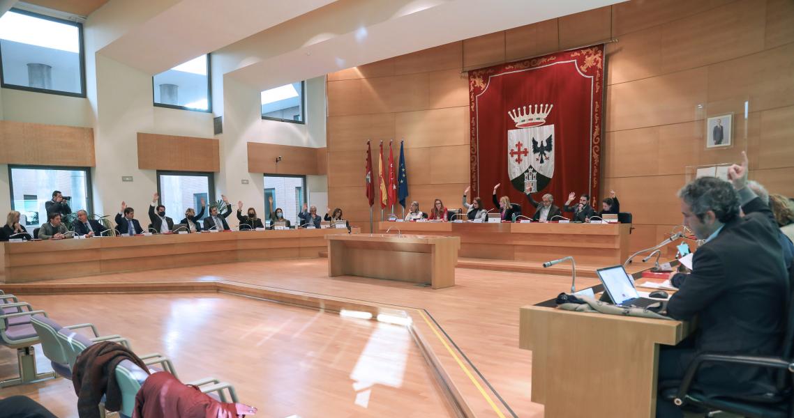 PLENO PRESUPUESTOS-1.jpg El edil de Futuro Alcobendas ha apoyado las cuentas del Equipo de Gobierno.