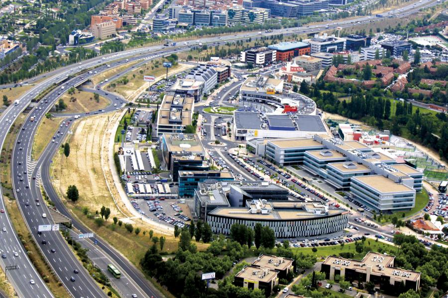 PARQUE EMPRESARIAL ALCOBENDAS.jpg El desempleo ha bajado por quinto mes de la barrera de 4.000 personas