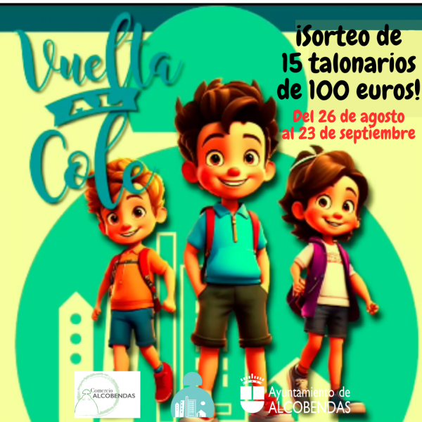 Sorteo vuelta al cole.png Campaña comercial Vuelta al cole 2024