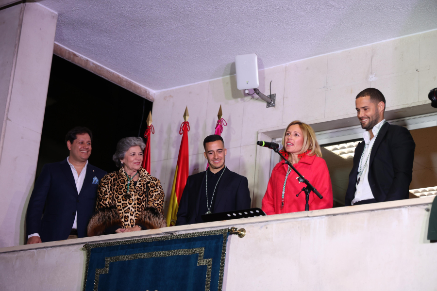 Balcón pregón 2.jpeg Pregón de las fiestas de la Virgen de la Paz2025