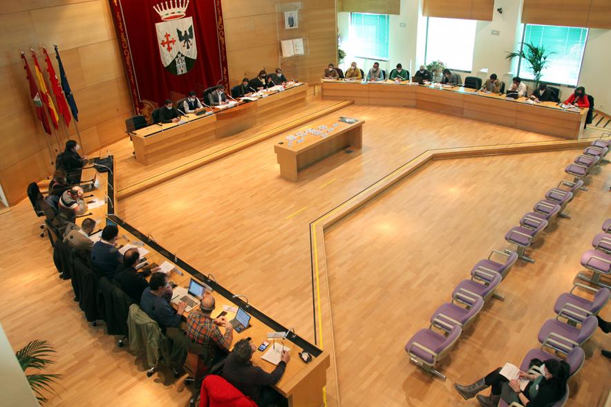  Asamblea de la Mancomunidad de municipios del Noroeste de Madrid - Imagen vista general de la Sala de Convenciones y los participantes. 