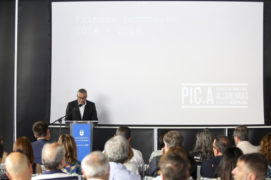Ponente en el evento. Graduación alumnos Escuela de Fotografía PIC.A. -2019