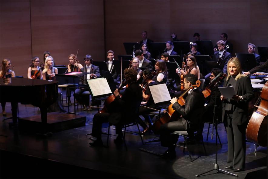 Concierto homenaje a las víctimas del terrorismo - Imagen de la orquesta.