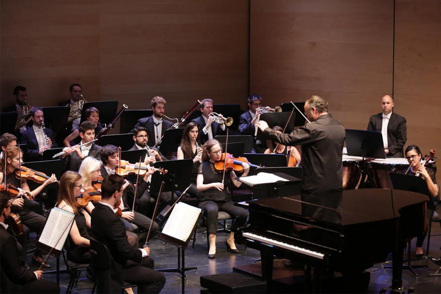 Concierto homenaje a las víctimas del terrorismo -  Imagen de la orquesta.