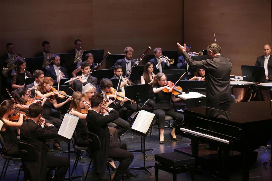Concierto homenaje a las víctimas del terrorismo - Imagen de la orquesta.