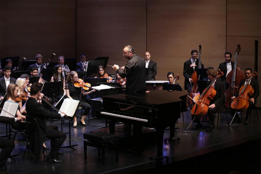 Concierto homenaje a las víctimas del terrorismo - Imagen de la orquesta.