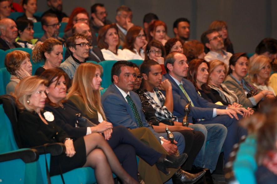 8 de Marzo Día de la Mujer - Entrega de los Premios Atenea y Hombres por la Igualdad - Parte del teatro.