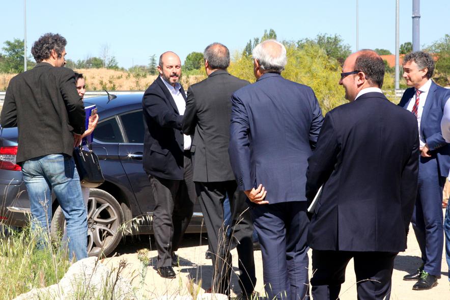 Presentación Nueva Variante de la A-1 -  Reunión de autoridades.