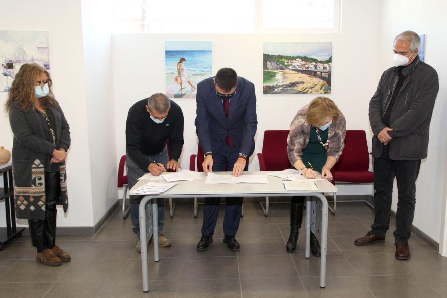 Momento de la firma