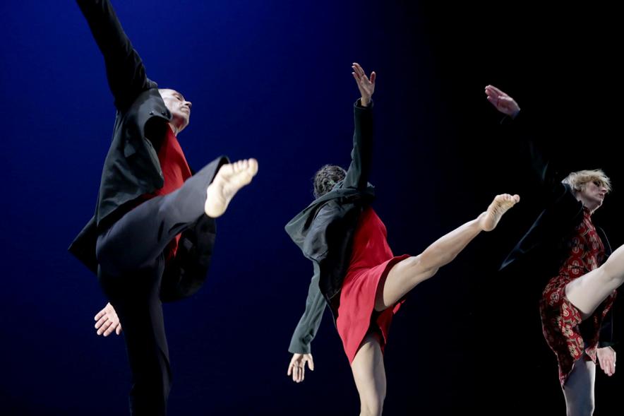 VIIº Certamen Día Mundial de la Danza ADAE - Imagen de uno de los grupos de danza en un momento de su actuación.