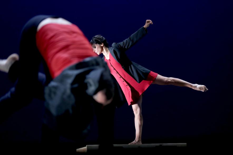 VIIº Certamen Día Mundial de la Danza ADAE - Imagen de uno de los grupos de danza en un momento de su actuación.