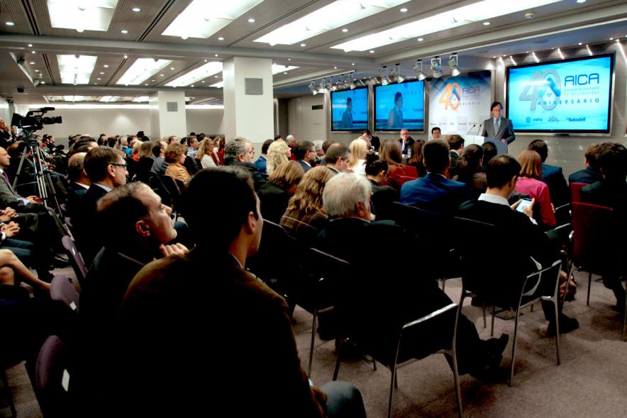 40º Aniversario de AICA - Imagen del público asistente.