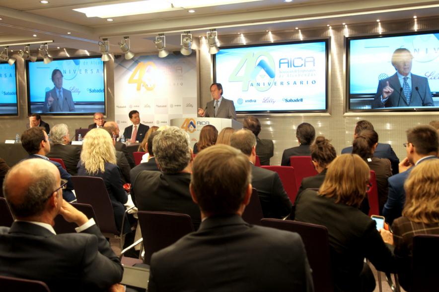 40º Aniversario de AICA - Imagen del público asistente.