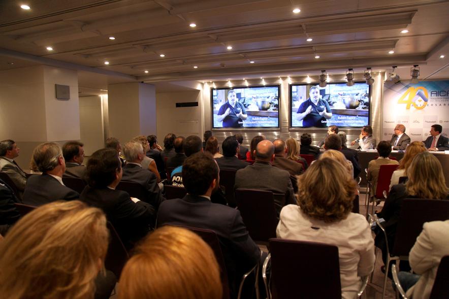 40º Aniversario de AICA - Imagen del público asistente.