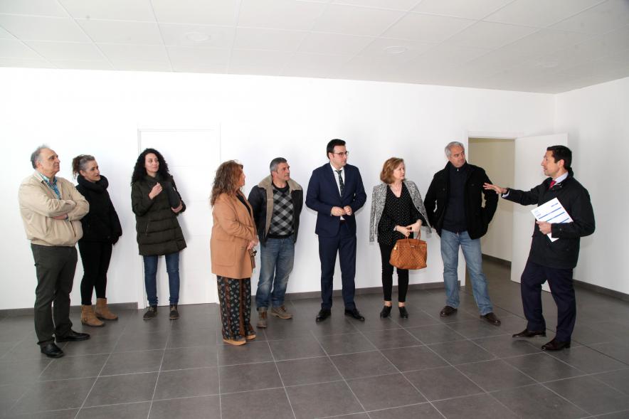Visita Nuevo Local Asociación Alcoholicos Anónimos de Alcobendas - 2020 Concejales Ofelia Culebradas y Miguel Angel Arraz Molins e Inmaculada Puyalto