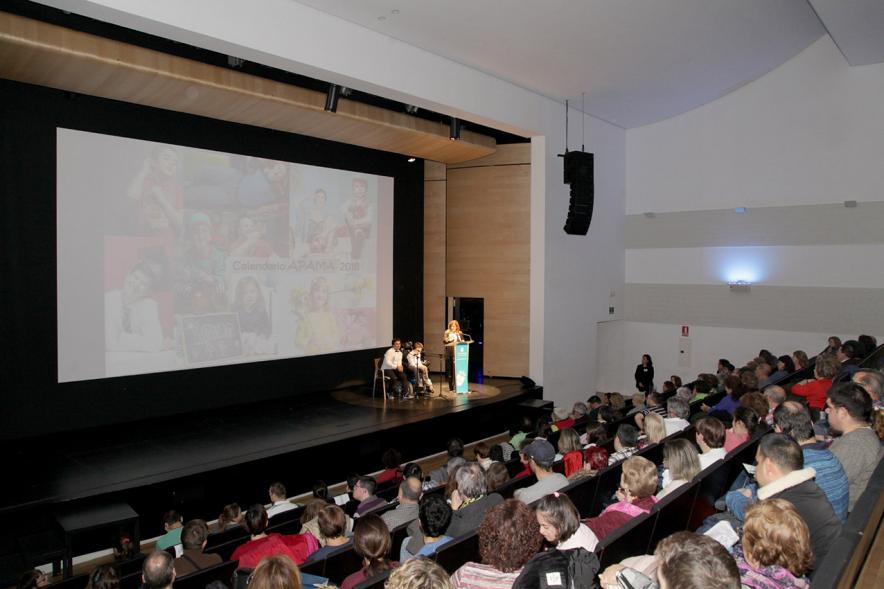 Presentación Calendario APAMA 2018 - Panorámica del auditorio.