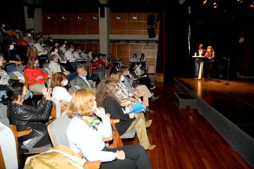 Oponentes durante la Inauguración 40º Aniversario APAMA y 15ª Edición Día del Lector -2021