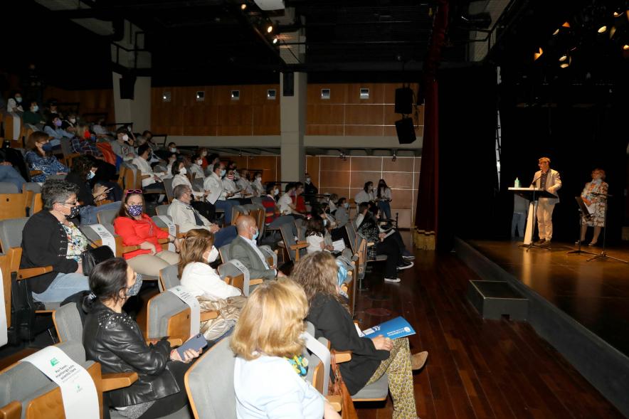 Oponente durante la Inauguración 40º Aniversario APAMA y 15ª Edición Día del Lector -2021