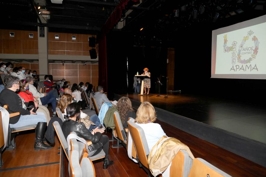 Oponente durante la Inauguración 40º Aniversario APAMA y 15ª Edición Día del Lector -2021