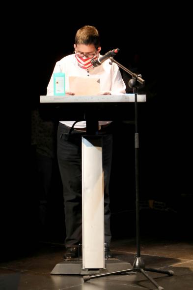 Oponente durante la Inauguración 40º Aniversario APAMA y 15ª Edición Día del Lector -2021