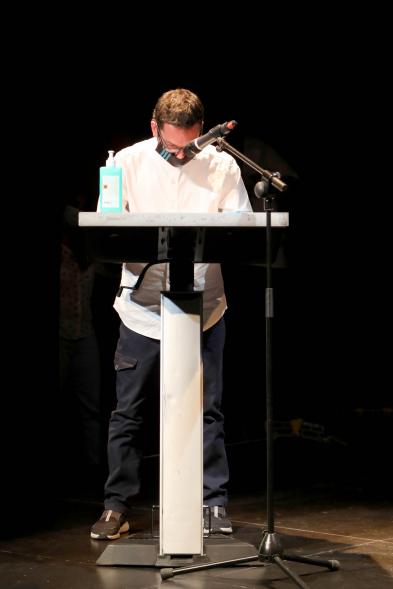 Oponente durante la Inauguración 40º Aniversario APAMA y 15ª Edición Día del Lector -2021